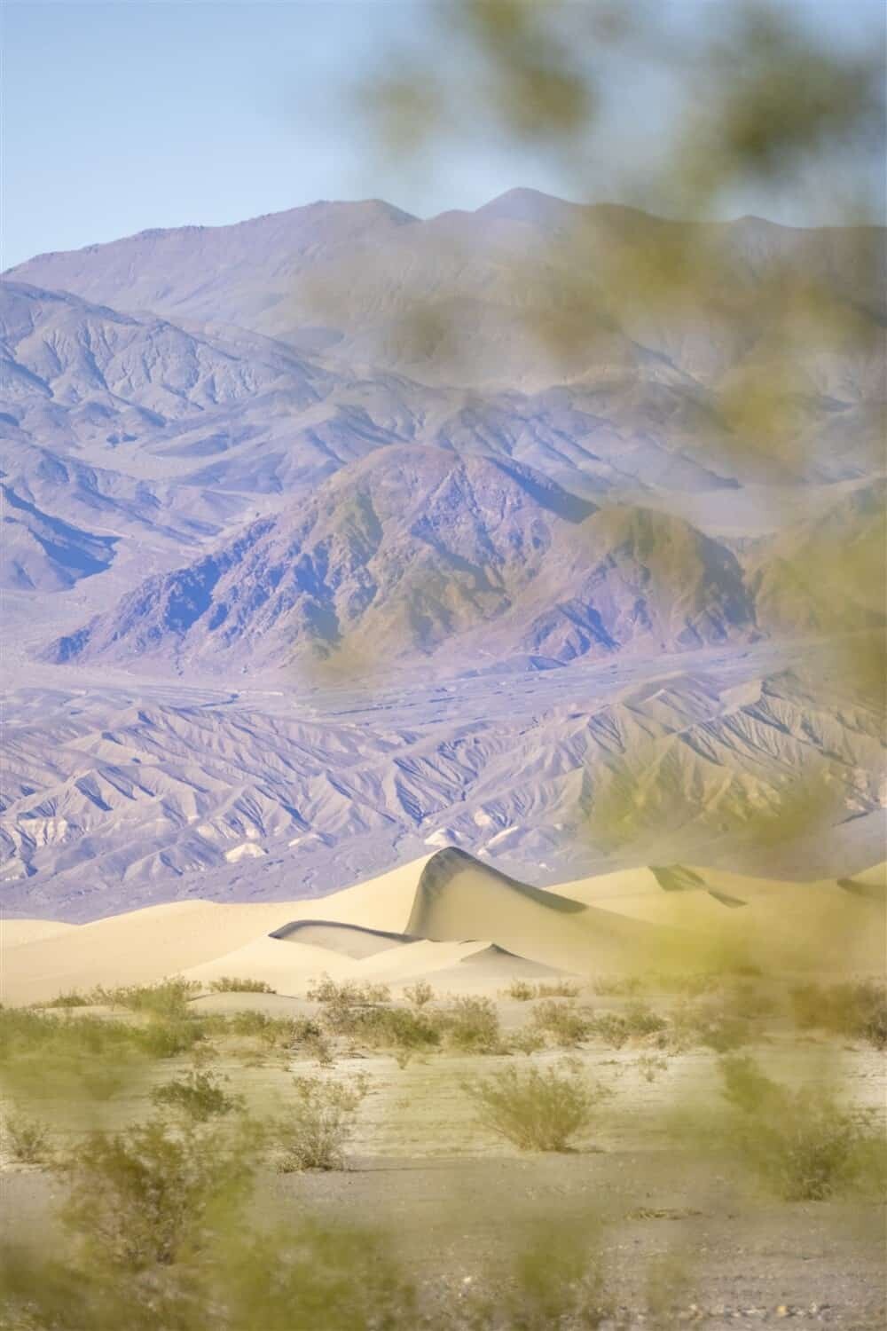 Mesquite Flat Sand Dunes - Death Valley National Park