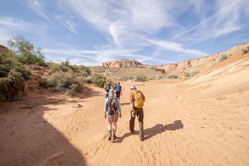 Arizona secret slot canyon tour