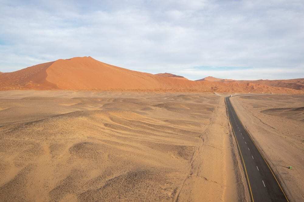 Aerial Photography in Namibia with Olympus