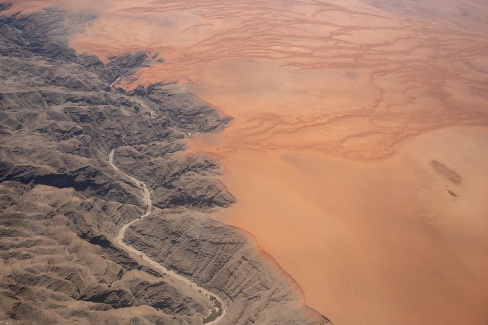 Aerial Photography in Namibia with Olympus