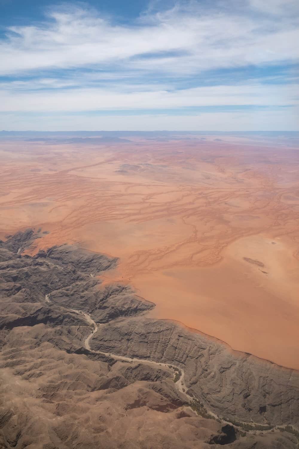 Aerial Photography in Namibia with Olympus