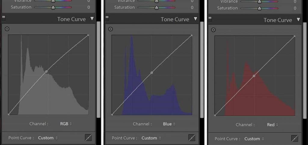 Lightroom Tone Curve Editing Pastels