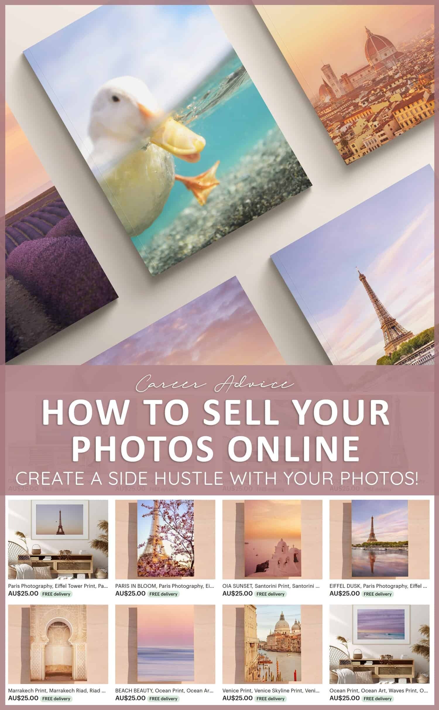 Sell Photos Online - A Guide to Selling photos online as a photographer