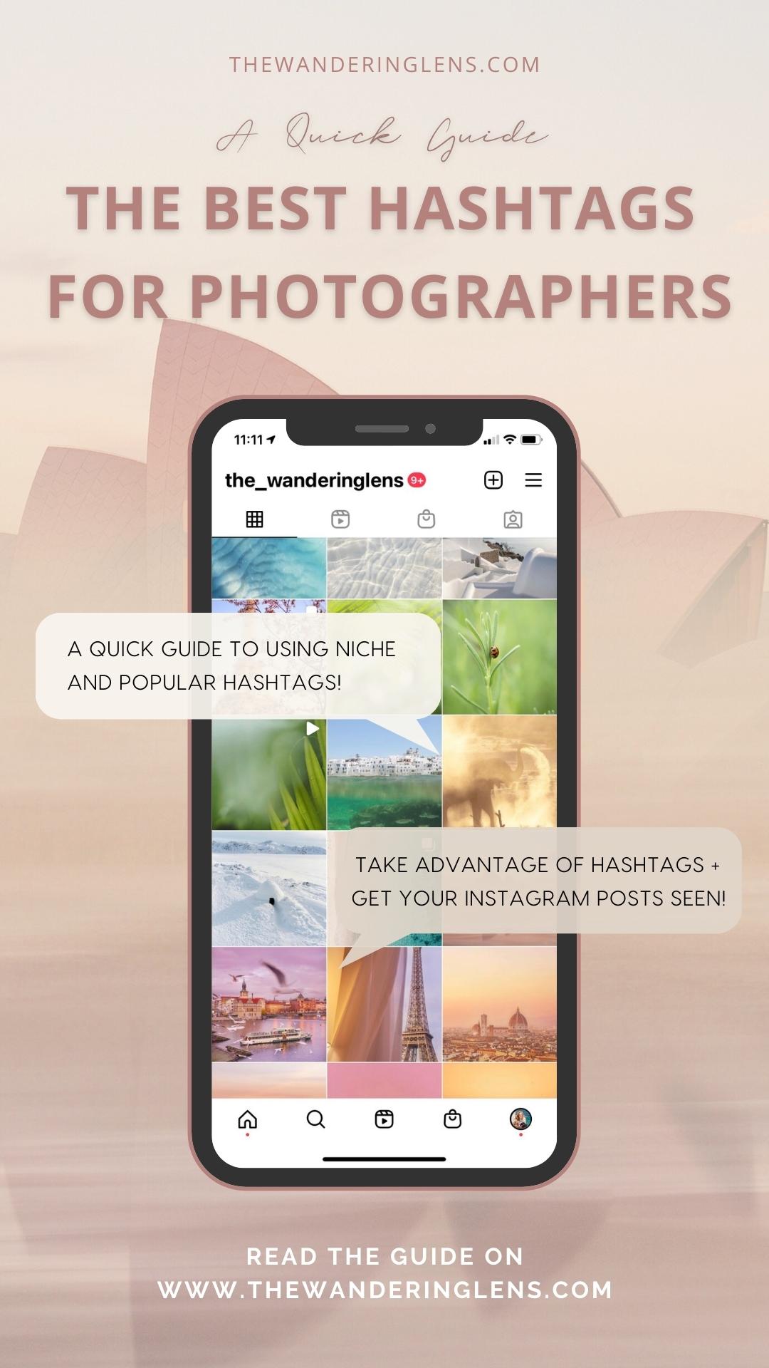 Social Media Tips: Instagram Hashtags for Photography