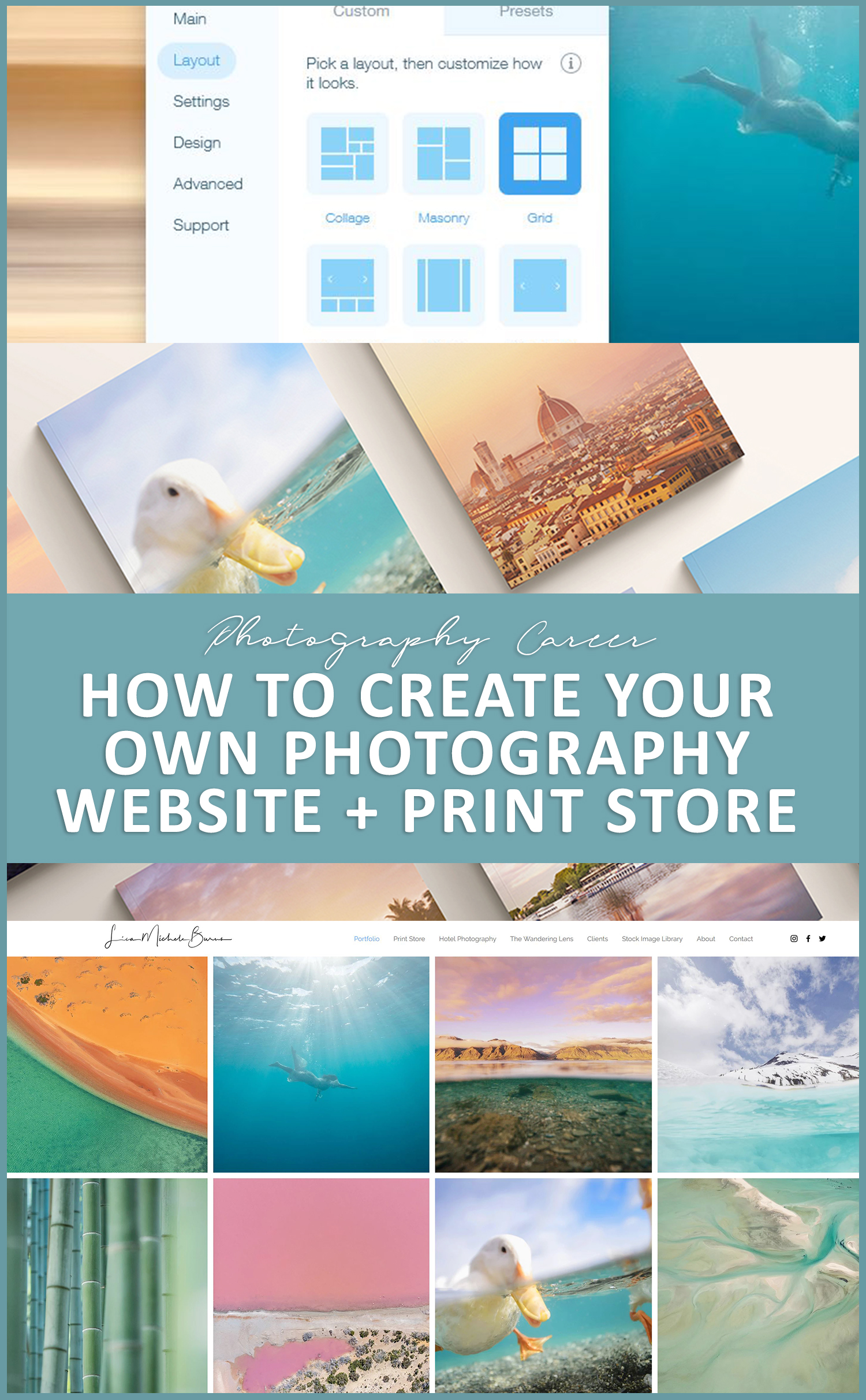 How to Create a Photography Website and Print Store