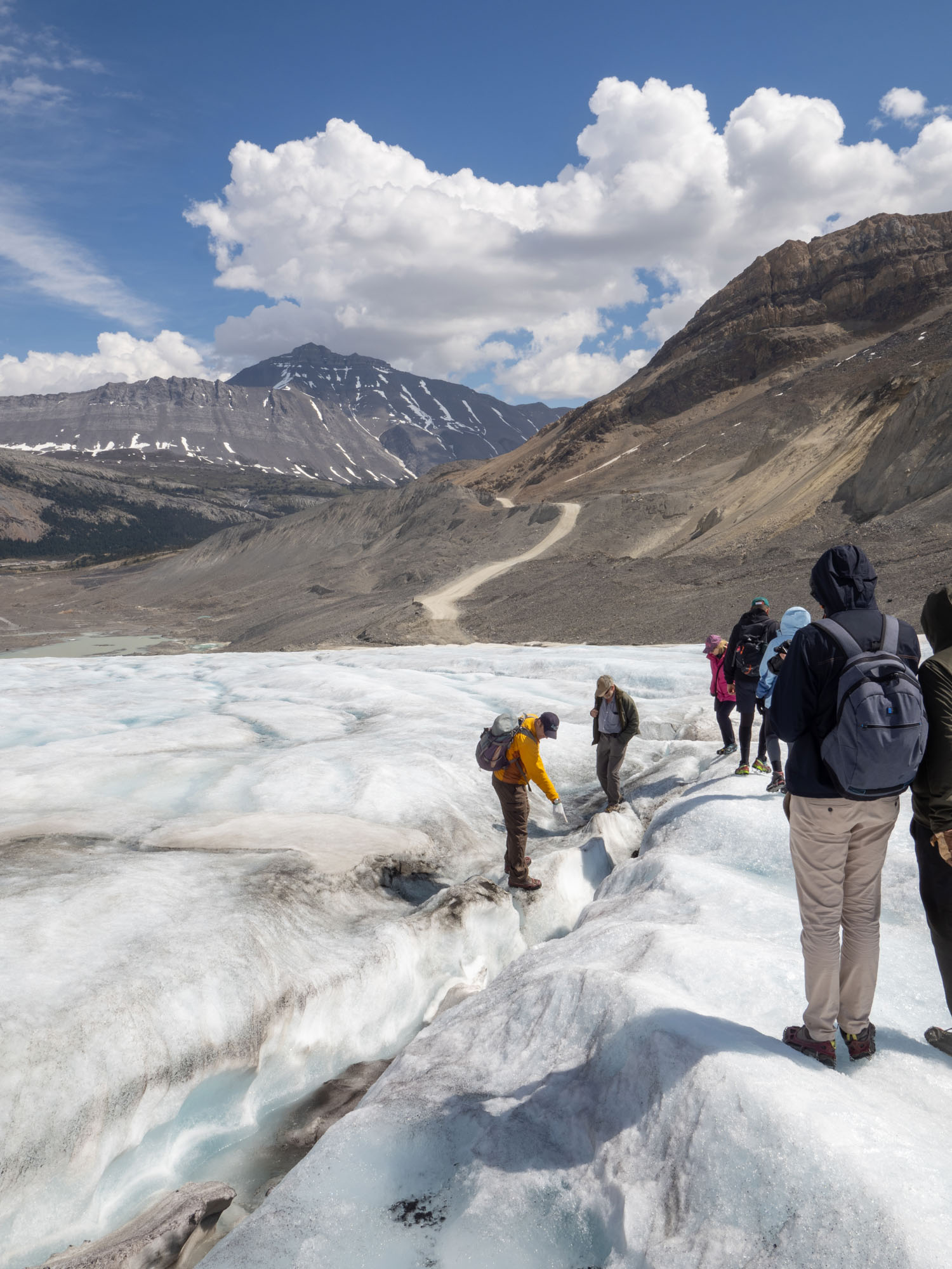 athabasca glacier walking tour