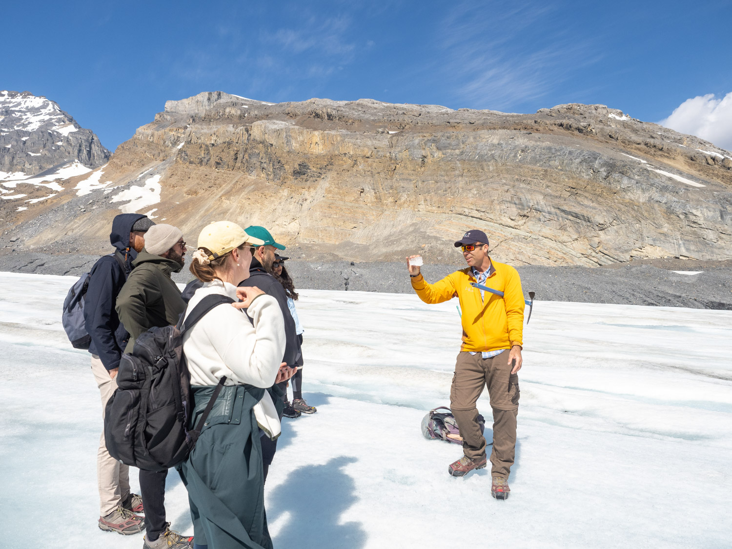 athabasca glacier walking tour
