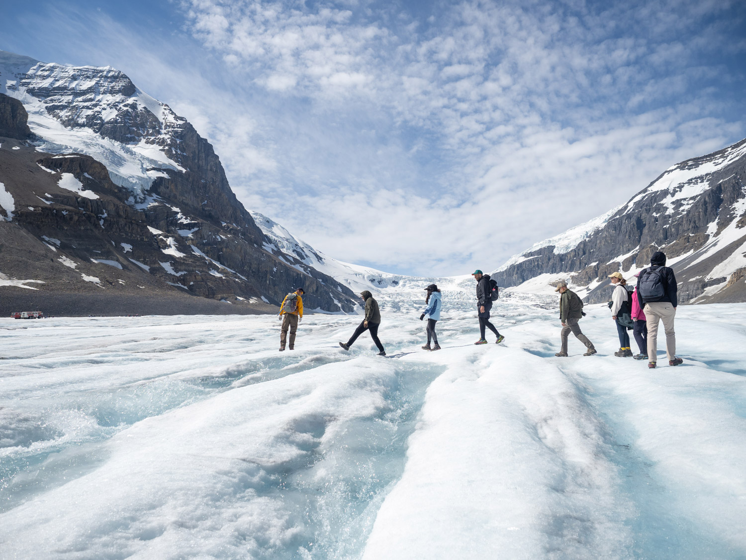 athabasca glacier walking tour