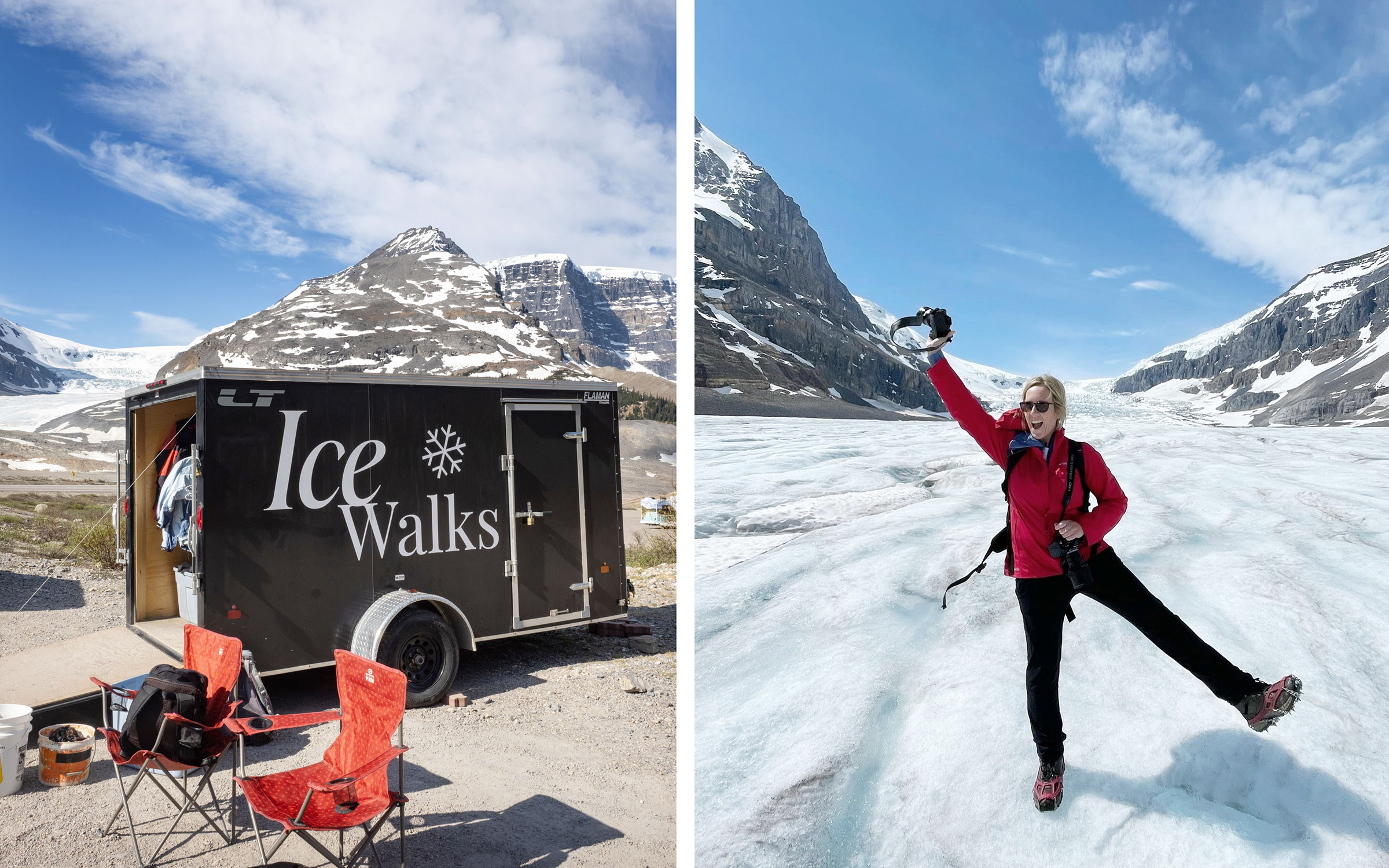 athabasca glacier walking tour