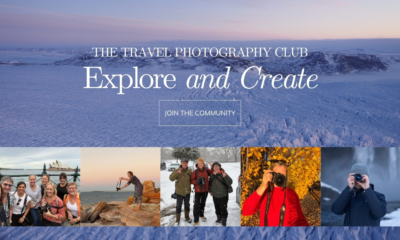 The Travel Photography Club Banner